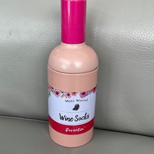 Wine socks with container New
